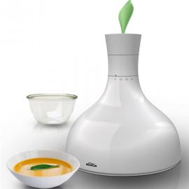 现代花瓶微波炉