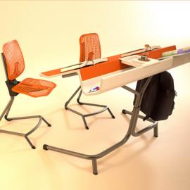 舒适的课桌椅