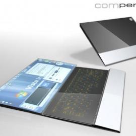 超酷的多媒体概念笔记本电脑