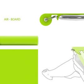 充气式笔记本电脑桌