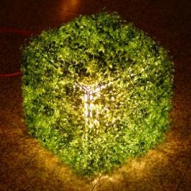 亲近大自然 ITlab设计的节能草绿吊灯