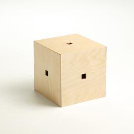 美观又节省空间的组合方块凳设计