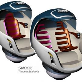 奥迪灯泡概念车