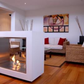 简单又时尚的壁炉欣赏