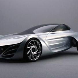 Mazda飞翔的汽车