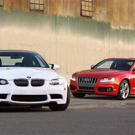 2008 BMW M3 Coupe vs. 2008 Audi S5 Coupe