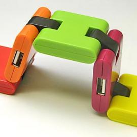 漂亮的虫虫USB HUB