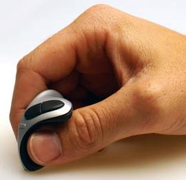 捏在手里的鼠标