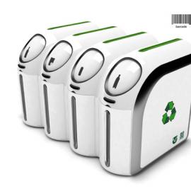 感应式分类垃圾桶