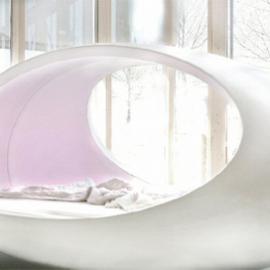 超越平凡的创意设计蛋型床