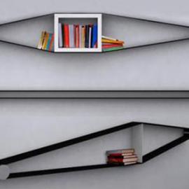 Arianna Vivenzio设计弹性书架