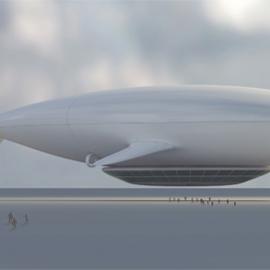 飘在空中的白鲸酒店