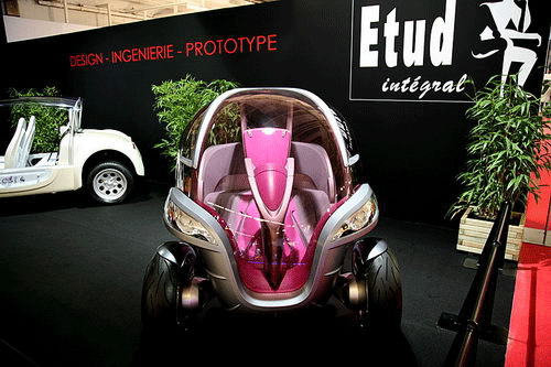 巴黎车展上的另类酷车