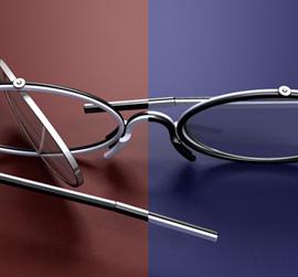 瞬间变换风格的变形眼镜