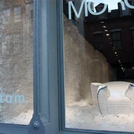 Moroso New York Store In All White
