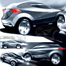 marcsenan 汽车造型设计