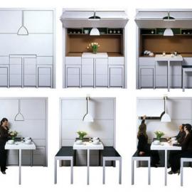 紧凑的整体厨房