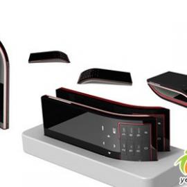 诠释不离不弃 可组合情侣时尚概念手机