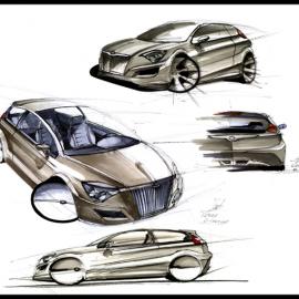 Bartosz Janiszewski汽车效果图设计（一）