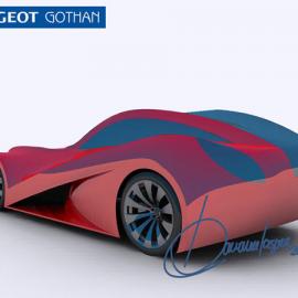 标志汽车模型设计