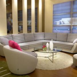 如此精美的沙发 让人流连往返