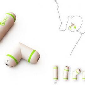 袖珍小巧的蓝牙耳麦 只有胶囊大小