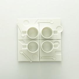 Finding Cheska 瓷器咖啡盘设计