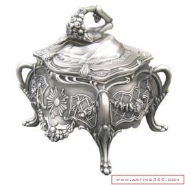 锡制工艺摆件 时尚复古气息