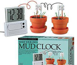 专门从土壤中来“榨取”电力的神奇闹钟