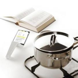 展示视听与烹饪--高科技的厨房数字食谱