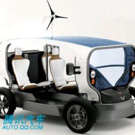 风力+太阳能+电能 梦幻环保车诞生了[图]