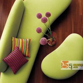 时尚绿色沙发 为寒冷的冬季带来盎然活力(组图)