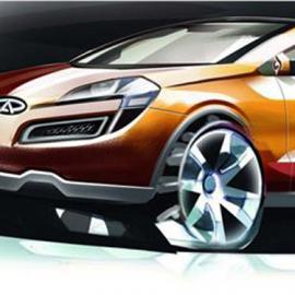 奇瑞瑞虎5概念车曝光 将亮相北京车展[图]