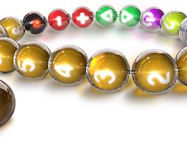 超现代佛珠型电视遥控器