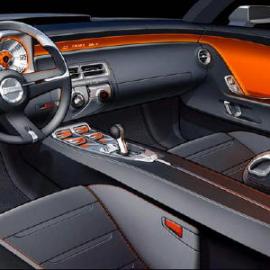 雪佛兰camaro概念车内饰效果图
