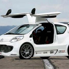 鸥翼车门的小型超跑 雪铁龙C1 GT