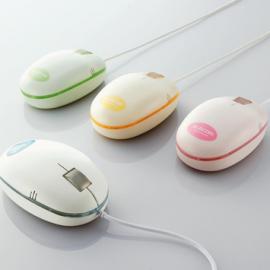 可爱有加：Elecom抗菌型迷你鼠标