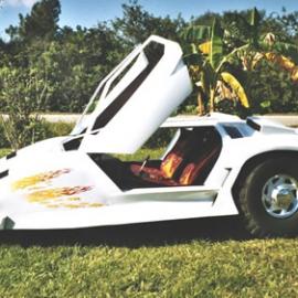 家庭自做的电动跑车：Evette