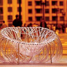 银莲花公园椅设计