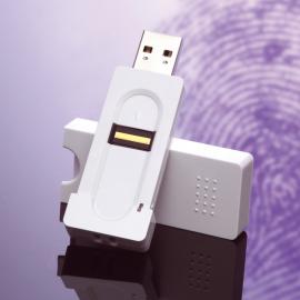 指纹锁定的磁盘设计