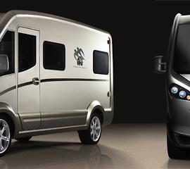 Knaus紧凑现代的旅宿汽车设计