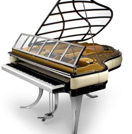 丹麦设计师 Poul Henningsen 的创意钢琴设计