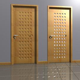 Seven 02 设计室的可调节通风和光线的门