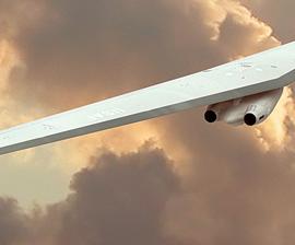 薄刀型无人驾驶的概念飞机设计