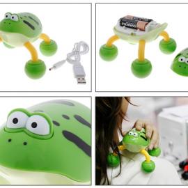 青蛙与甲壳虫USB按摩仪