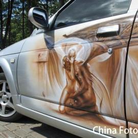 迷人汽车彩绘，你还能认出它们嘛？