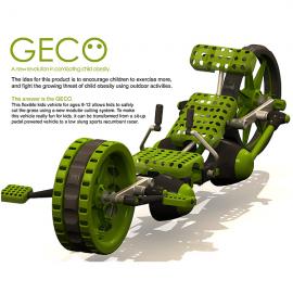 儿童减肥车设计