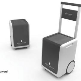 Jessica Nebel 专为理发师设计的滑轮工具箱