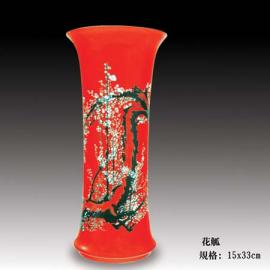 颇具特色的“中国红”瓷器