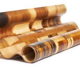 Aswoon 的波浪形家具